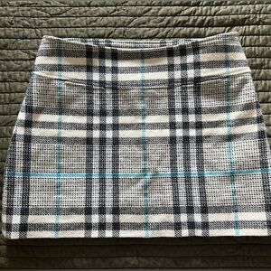 Burberry London Vintage Wool Skirt